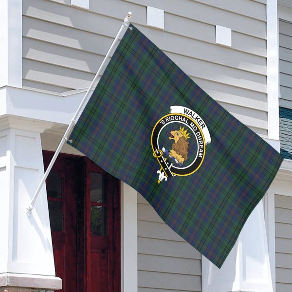 Walker Hunting Tartan Crest House Flag Fashion - Image 3