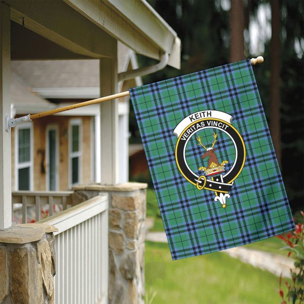 Keith Ancient Tartan Crest Garden Flag Hot on Sale - Image 5