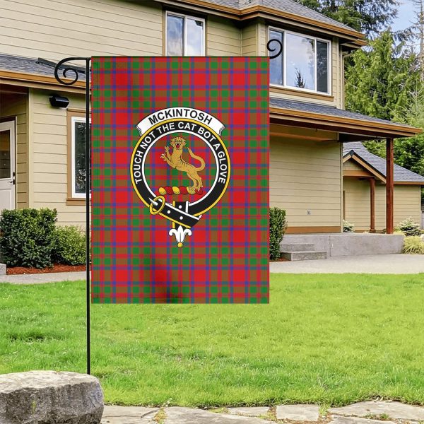 McKintosh Modern Tartan Crest Garden Flag Online Hot Sale - Image 4