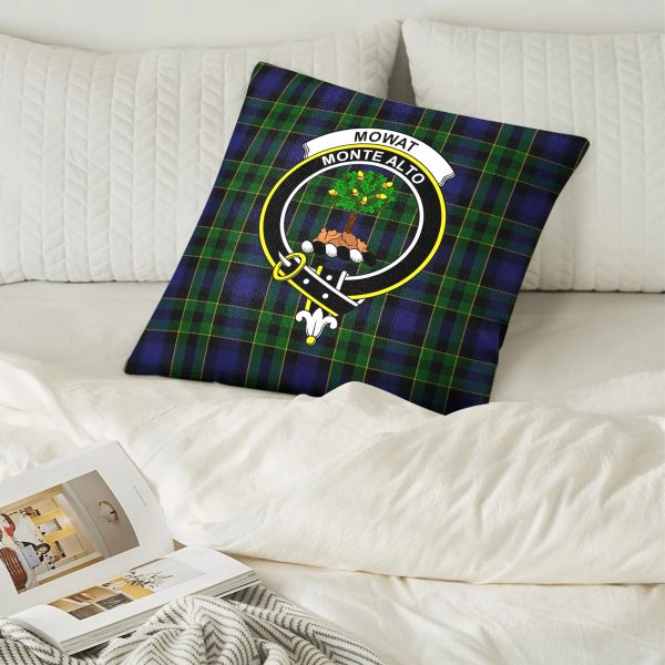 Mowat Modern Tartan Crest Pillow Cover Online Sale - Image 2