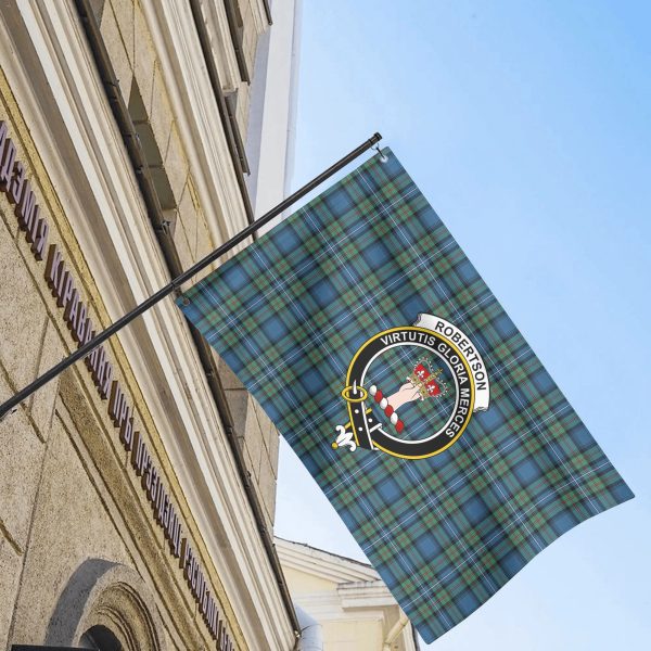Robertson Hunting Ancient Tartan Crest House Flag Online Sale - Image 4