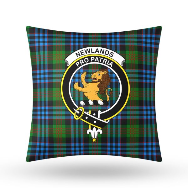 Newlands Tartan Crest Pillow Cover For Cheap - Image 3