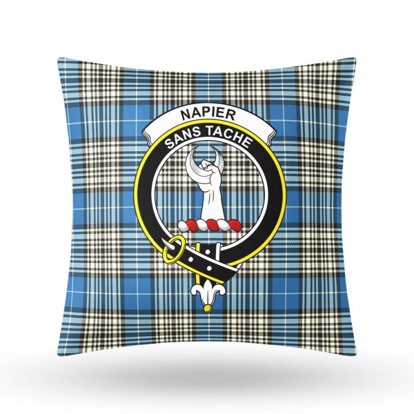 Napier Ancient Tartan Crest Pillow Cover Online Hot Sale - Image 3