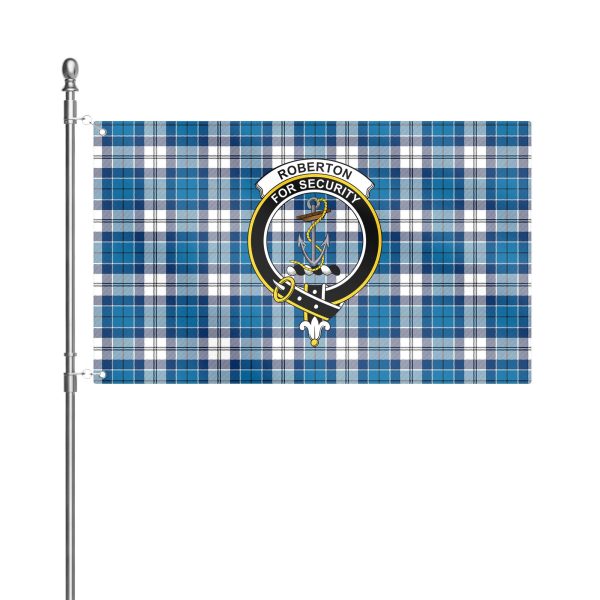 Roberton Tartan Crest House Flag Hot on Sale - Image 2