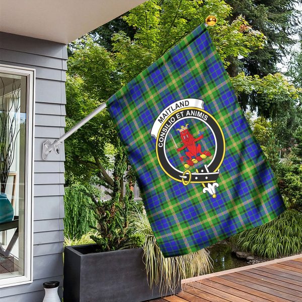 Maitland Tartan Crest Garden Flag Online Hot Sale - Image 3