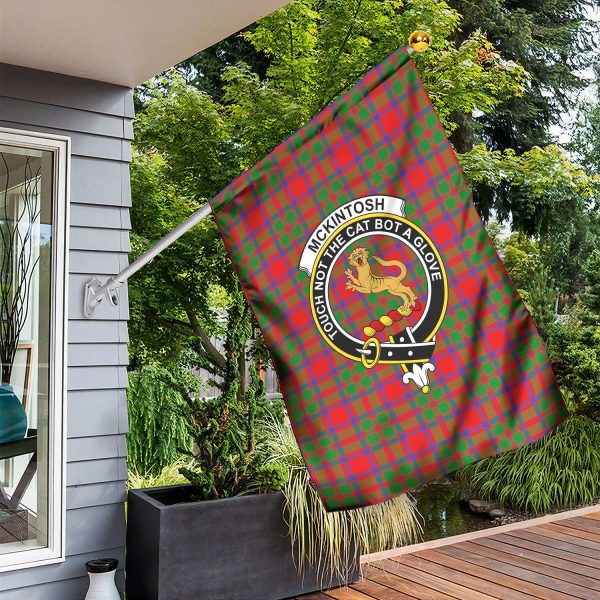 McKintosh Modern Tartan Crest Garden Flag Online Hot Sale - Image 3
