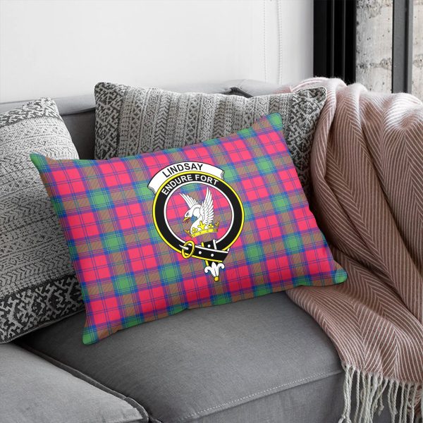 Lindsay Ancient Tartan Crest Pillow Cover Fashion - Image 5