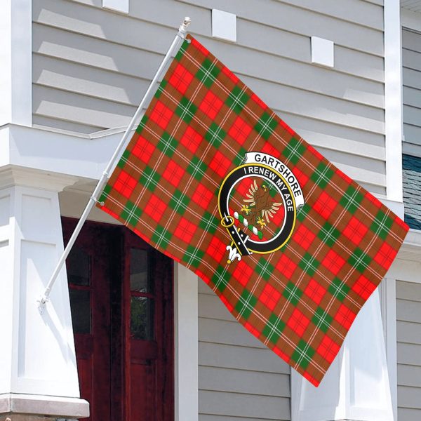 Gartshore Tartan Crest House Flag Online Sale - Image 3