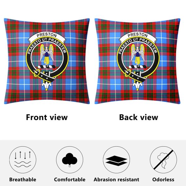 Preston Tartan Crest Pillow Cover Discount - Image 4