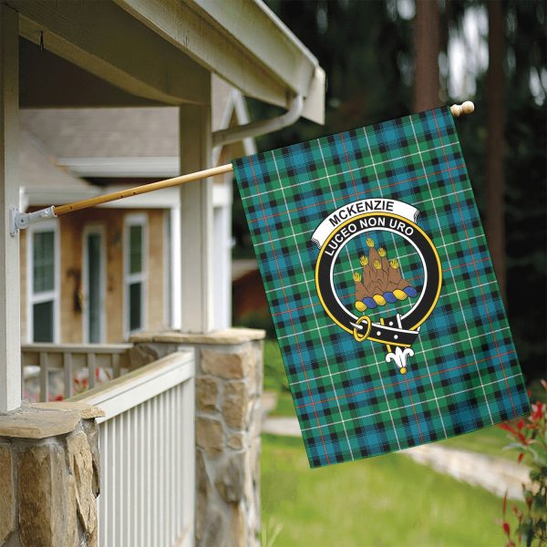 McKenzie Ancient Tartan Crest Garden Flag Sale - Image 5
