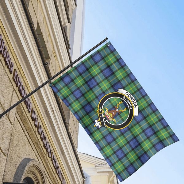 Gordon Old Ancient Tartan Crest House Flag Supply - Image 4