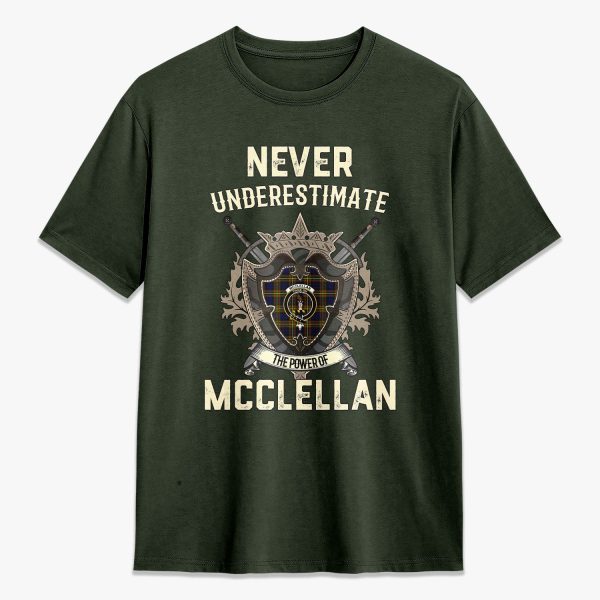McClellan Modern Tartan Crest 2D T-shirt - Never Underestimate Style Online - Image 5