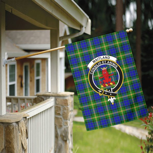 Maitland Tartan Crest Garden Flag Online Hot Sale - Image 5