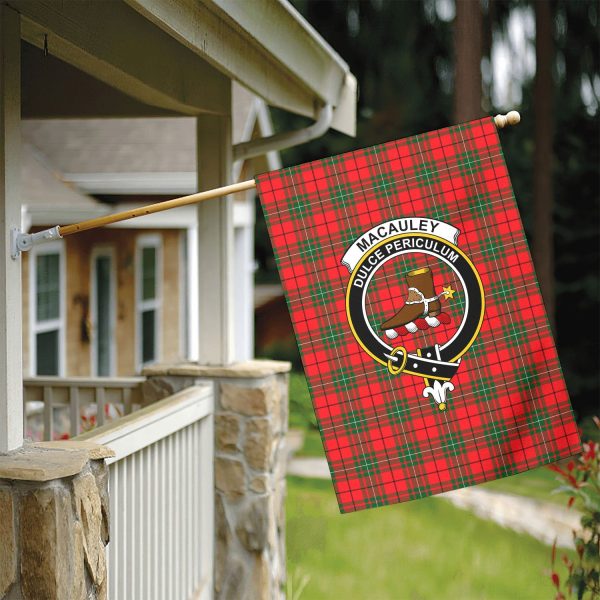 MacAuley Modern Tartan Crest Garden Flag Fashion - Image 5