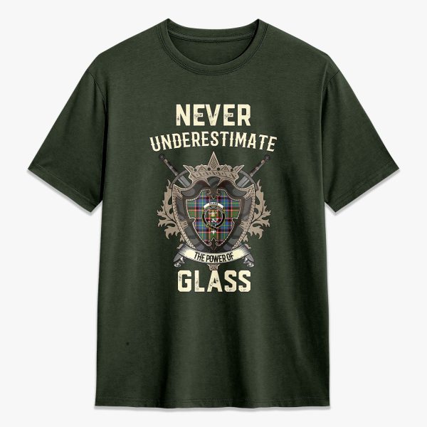 Glass Tartan Crest 2D T-shirt - Never Underestimate Style Online - Image 5