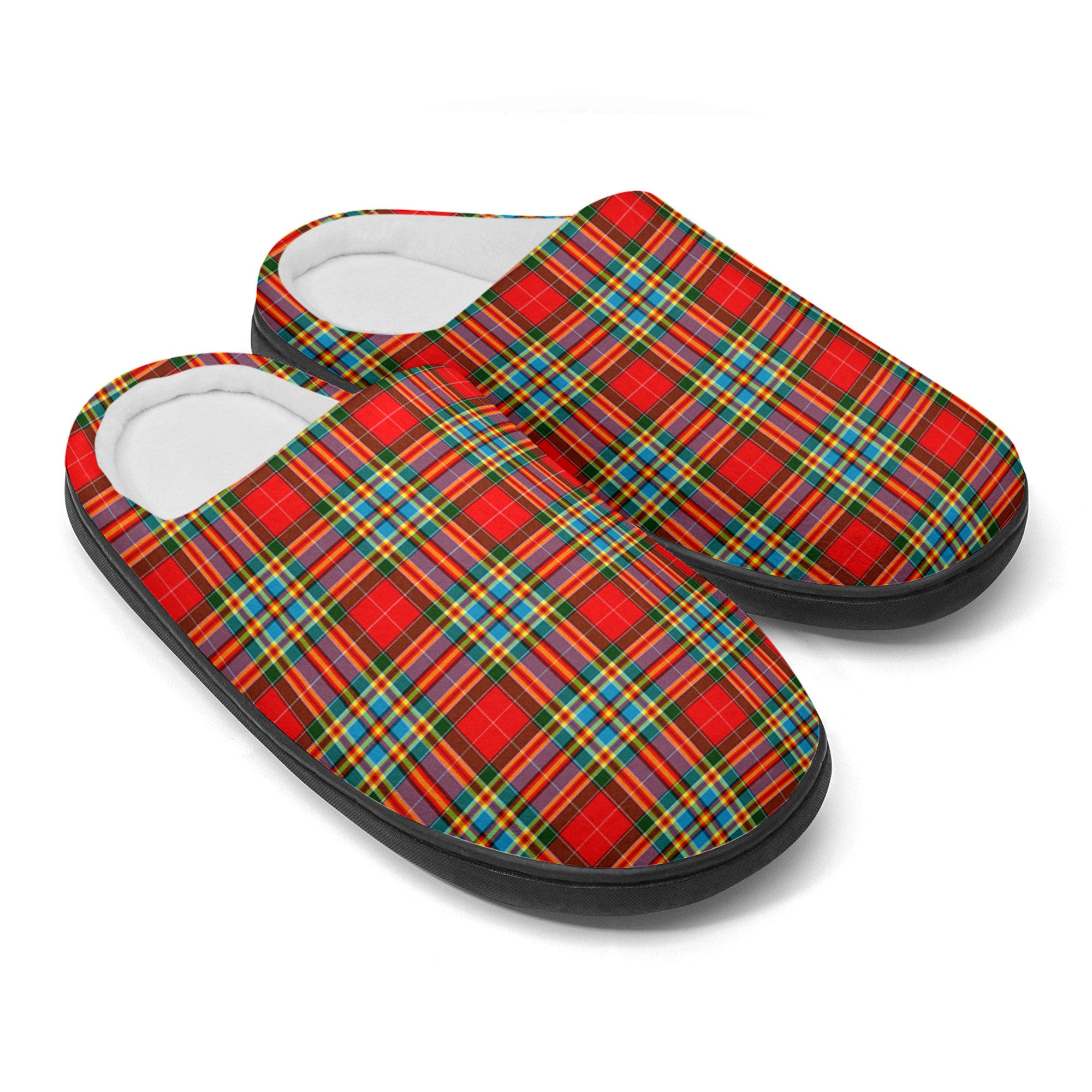 Chattan Tartan Slippers Hot on Sale