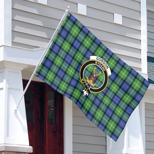 Gordon Old Ancient Tartan Crest House Flag Supply - Image 3