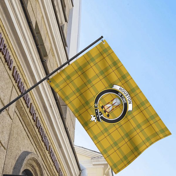 Houston Tartan Crest House Flag For Sale - Image 4
