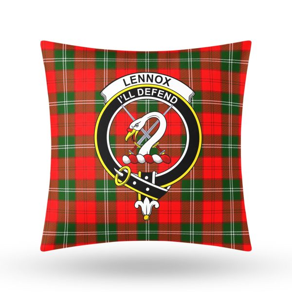 Lennox Tartan Crest Pillow Cover Supply - Image 3
