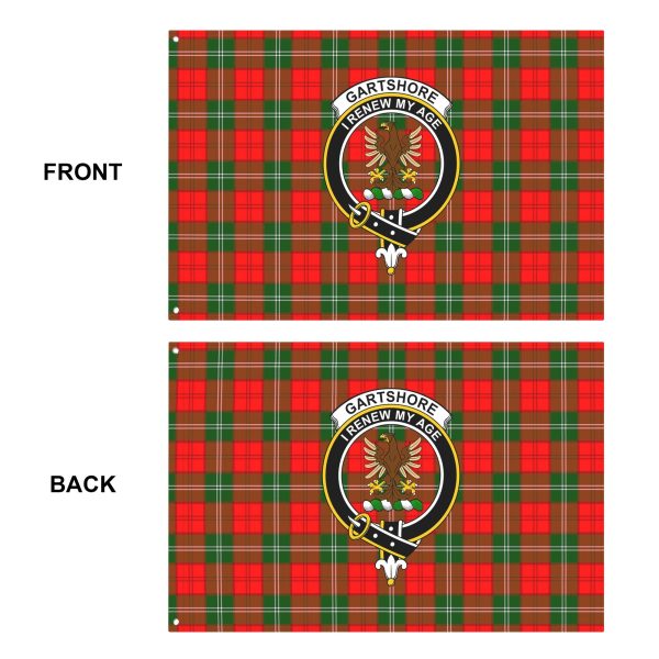 Gartshore Tartan Crest House Flag Online Sale - Image 5