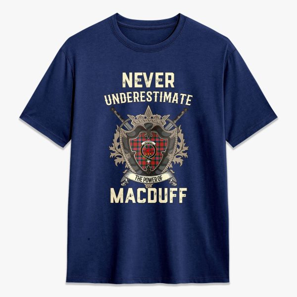 MacDuff Modern Tartan Crest 2D T-shirt - Never Underestimate Style Online - Image 3