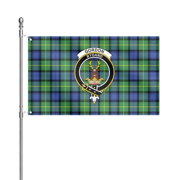 Gordon Old Ancient Tartan Crest House Flag Supply - Image 2
