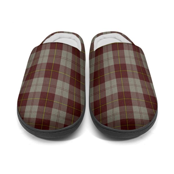Cunningham Burgundy Dancers Tartan Slippers Cheap - Image 2