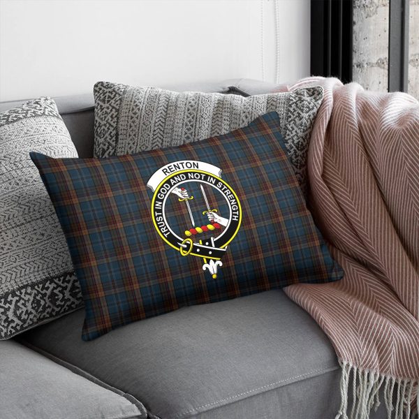 Renton Tartan Crest Pillow Cover Online Sale - Image 5