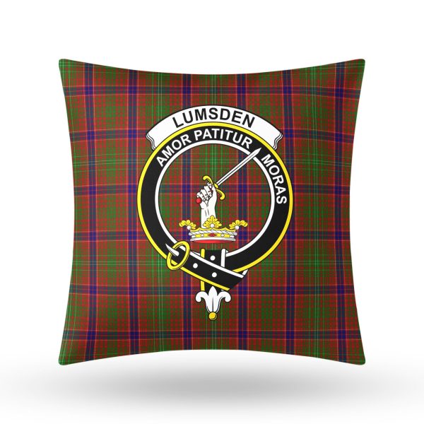 Lumsden Tartan Crest Pillow Cover Discount - Image 3