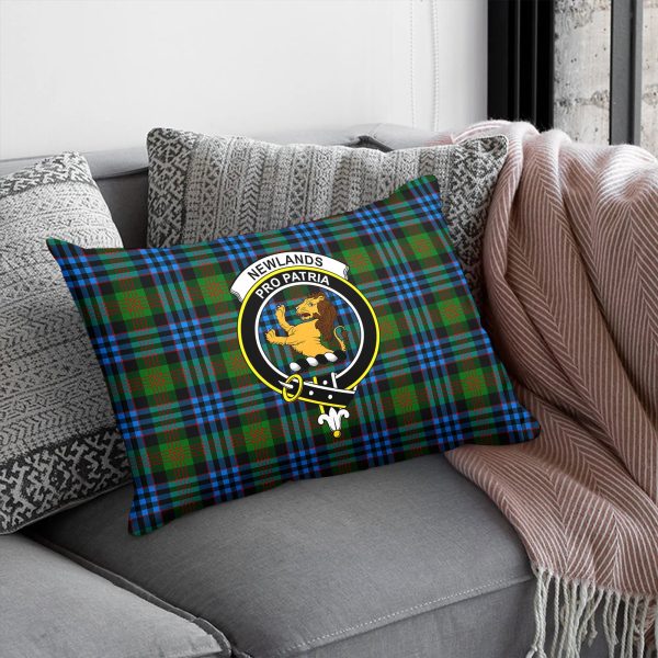 Newlands Tartan Crest Pillow Cover For Cheap - Image 5