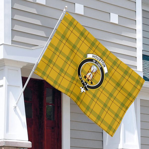 Houston Tartan Crest House Flag For Sale - Image 3