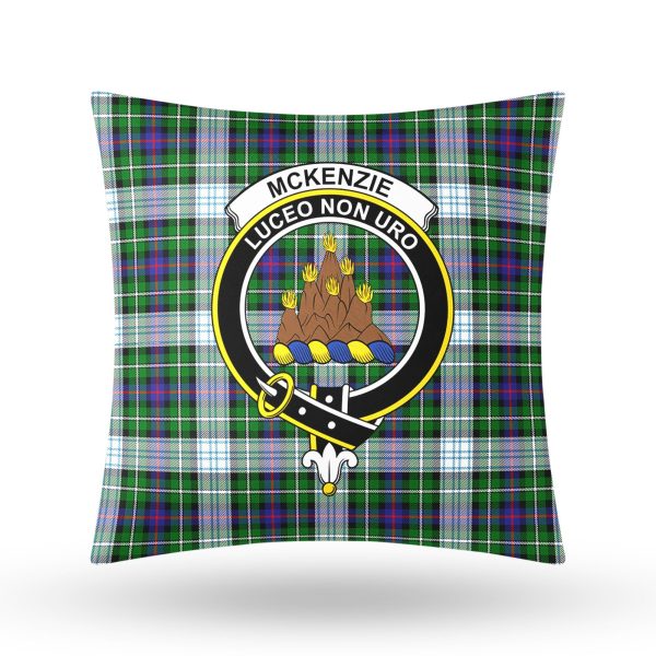 McKenzie Dress Modern Tartan Crest Pillow Cover Online - Image 3