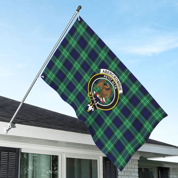 Abercrombie Tartan Crest House Flag Online Sale