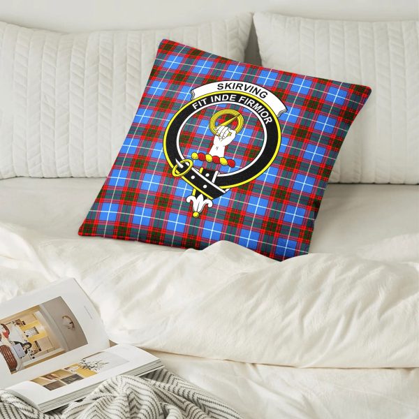Skirving Tartan Crest Pillow Cover Online - Image 2