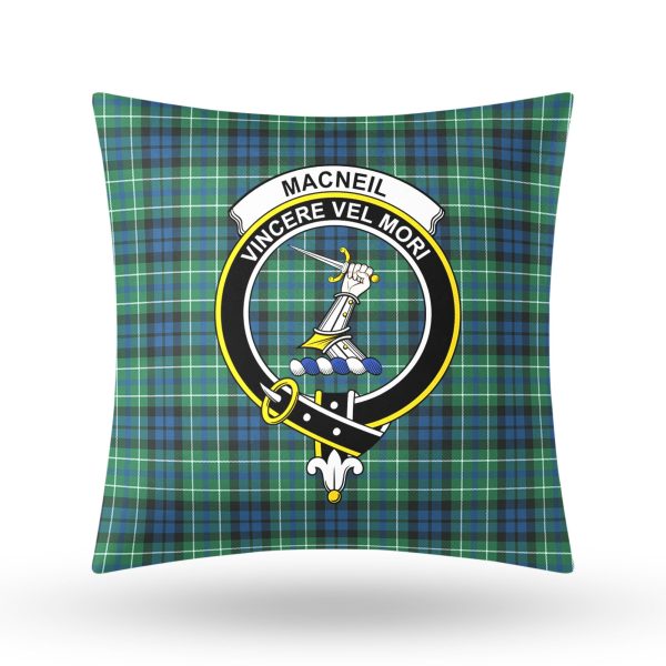 MacNeil of Colonsay Ancient Tartan Crest Pillow Cover Sale - Image 3