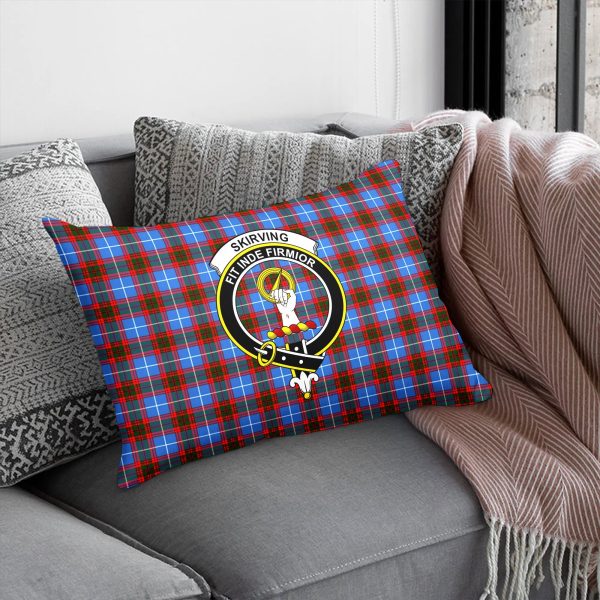 Skirving Tartan Crest Pillow Cover Online - Image 5