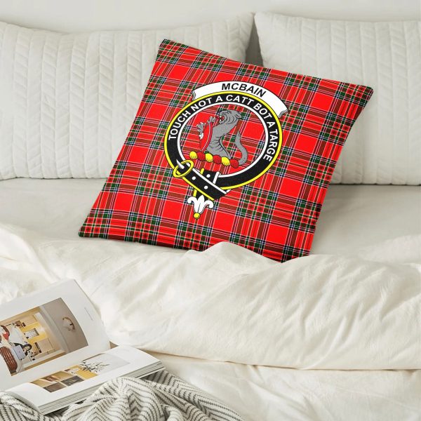 McBain Tartan Crest Pillow Cover Cheap - Image 2