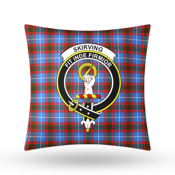 Skirving Tartan Crest Pillow Cover Online - Image 3